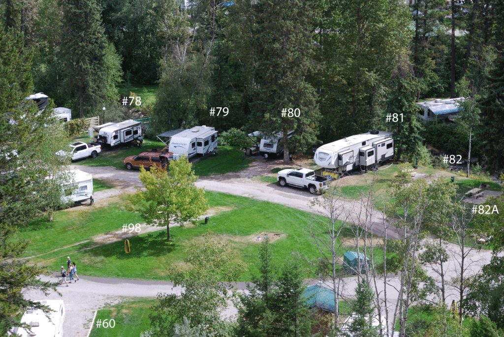 Foot Of The Rockies Rv Park - Craigleith Rv Resort Campground Northern Ontario Canada : At night the city lights are mesmerizing and so is the wonderful cool night breeze.